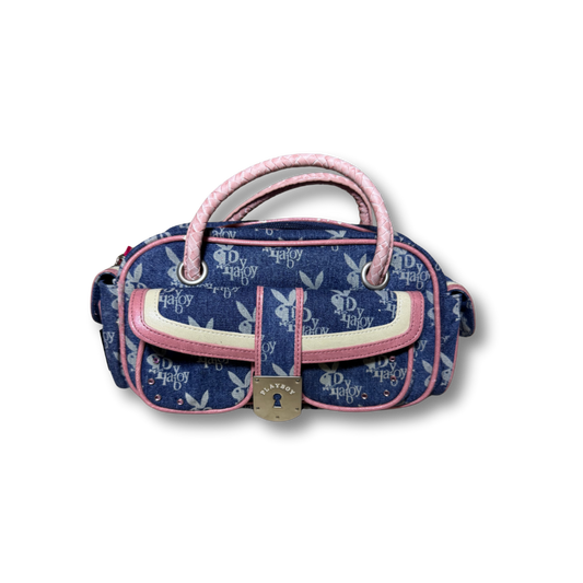 Denim HandBag - Playboy